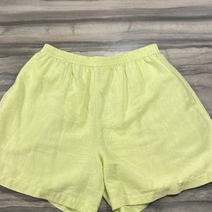 Lime green Bohemia shorts
